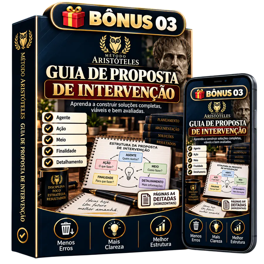 Mockup Bônus 3 — Guia de Proposta de Intervenção